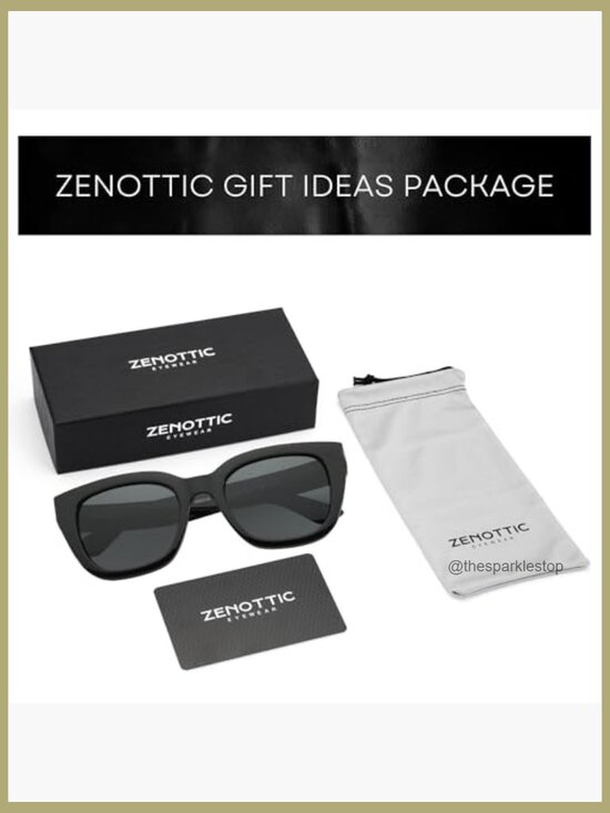 Retro Square Polarized Sunglasses UV400 Protection Plastic Frame